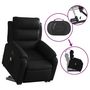 Voir la diapositive 5 : VIDAXL Fauteuil inclinable de massage Noir Similicuir