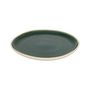 Voir la diapositive 2 : SECRET DE GOURMET Lot de 6 Assiettes à Dessert en Faïence  Wonja  21cm Vert