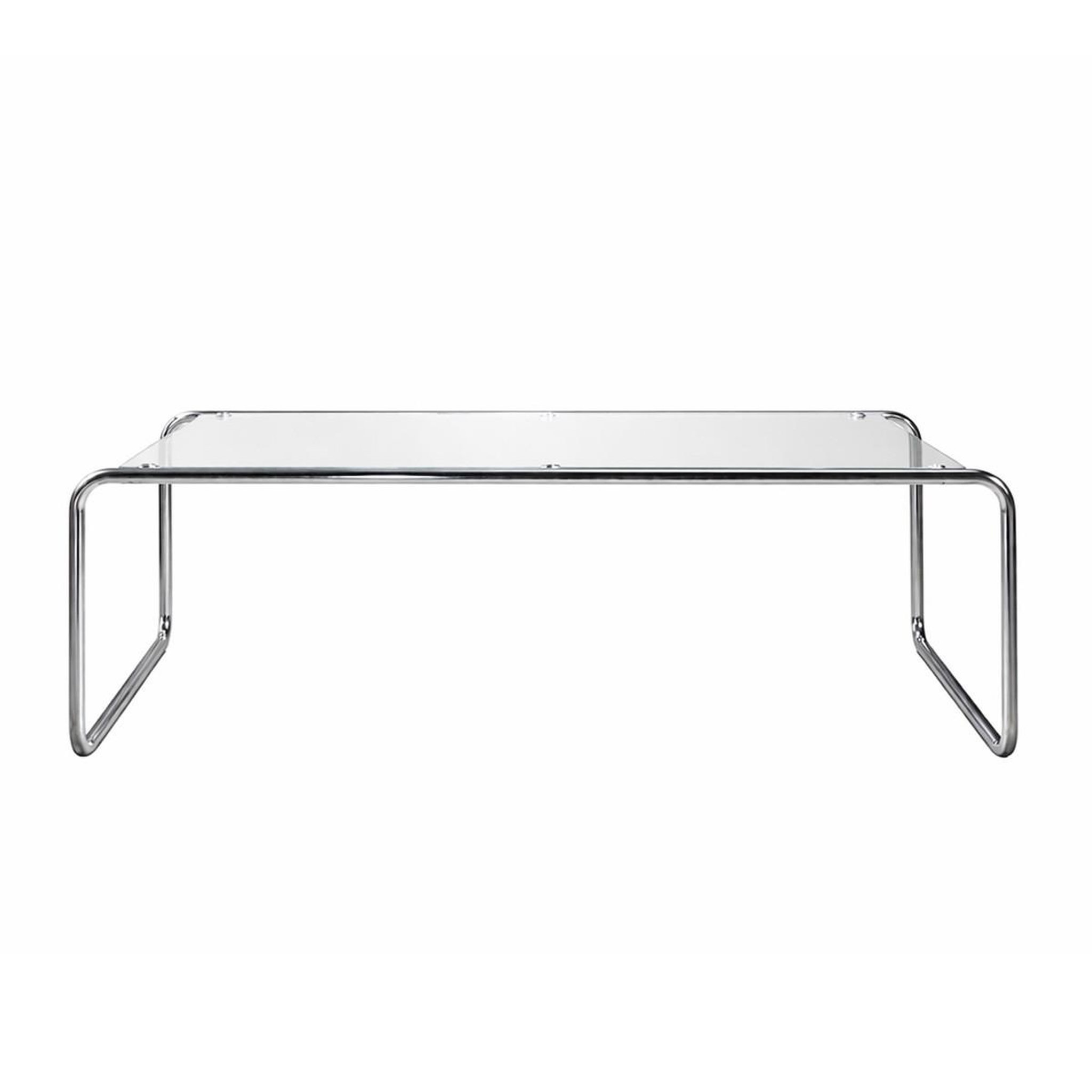 Voir la diapositive 2 : Paris Prix Table basse en verre  saturnus  120cm transparent & argent