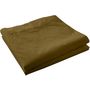 Voir la diapositive 1 : BATON ROUGE Drap plat 240x300cm 100%percale coton lavé 80fils camel