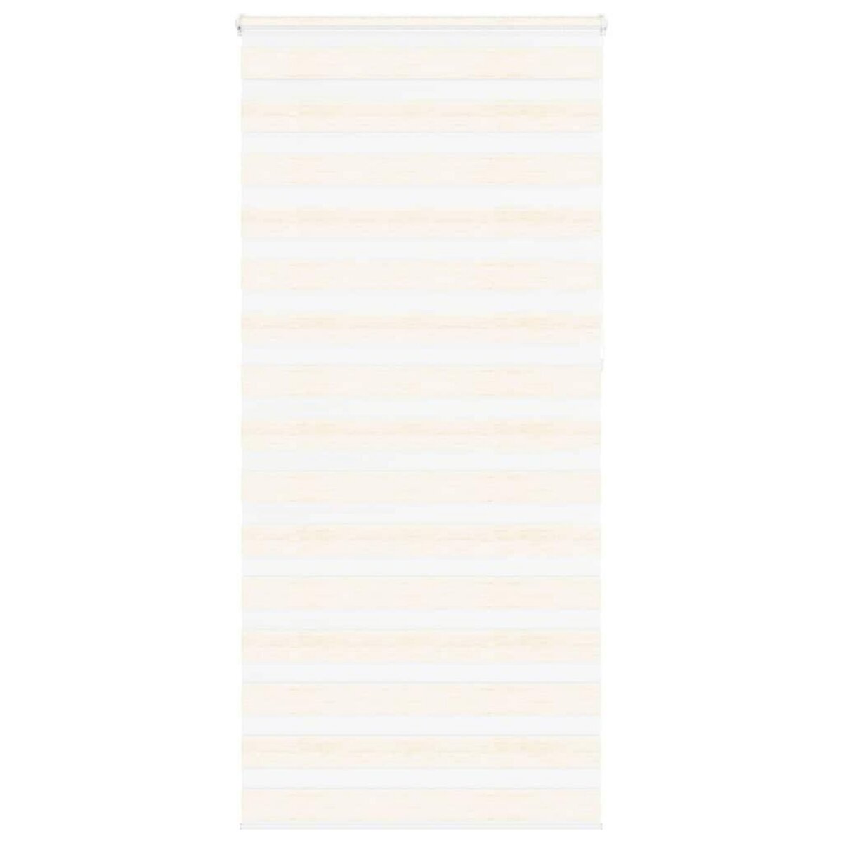 VIDAXL Store zebre beige marbre largeur du tissu 100,9 cm polyester
