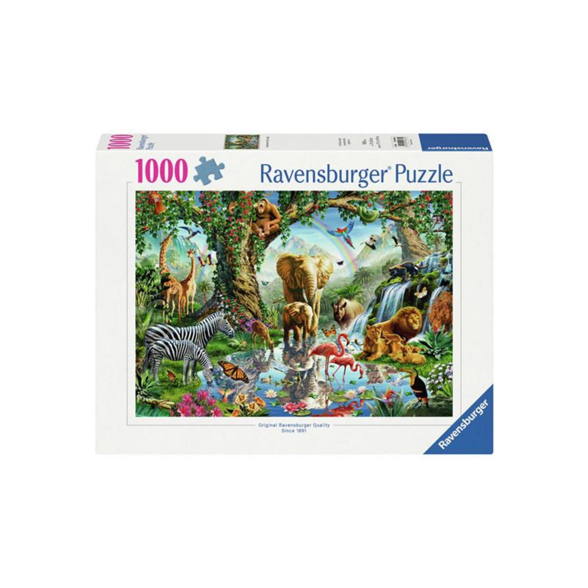 RAVENSBURGER Ravensburger - Jigsaw puzzle Adventures in the Jungle, 1000 pcs. 120006824
