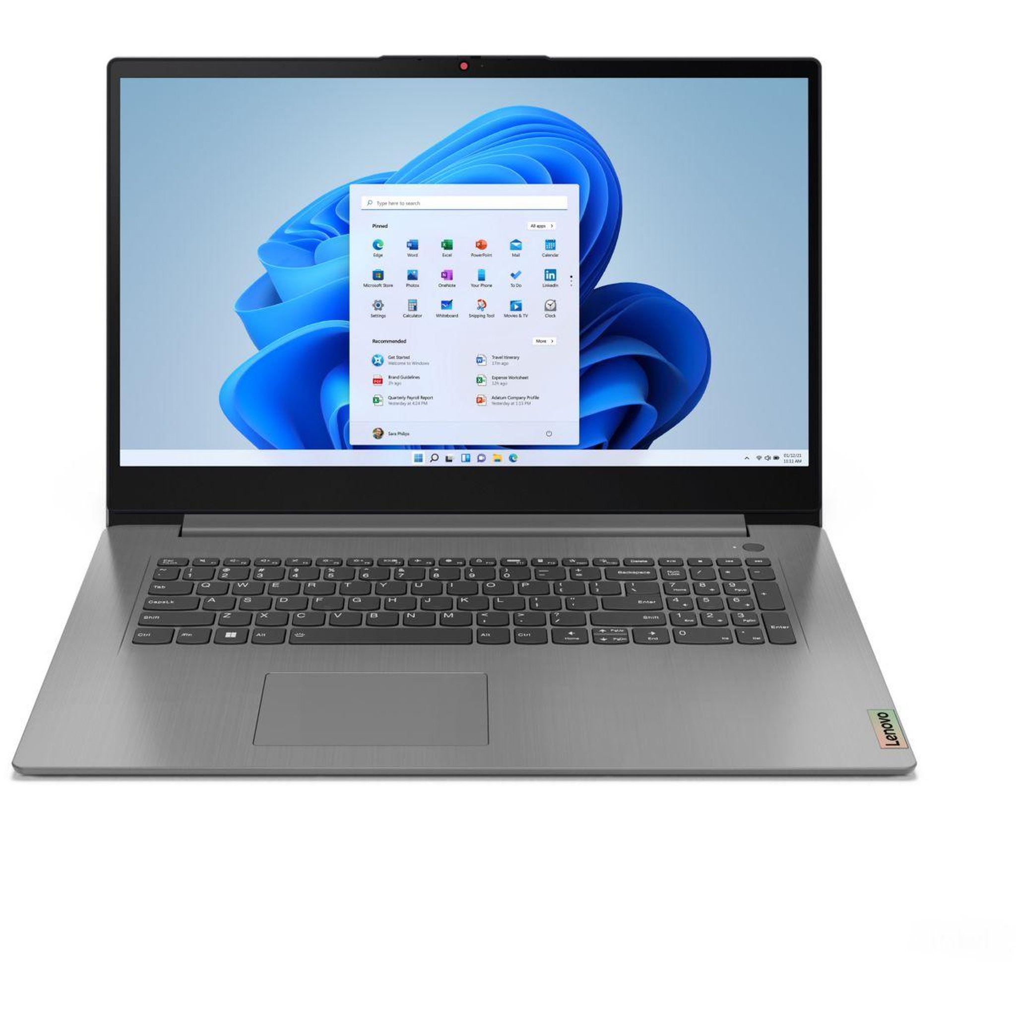 Voir la diapositive 3 : Lenovo Ordinateur portable IdeaPad 3 17ABA7