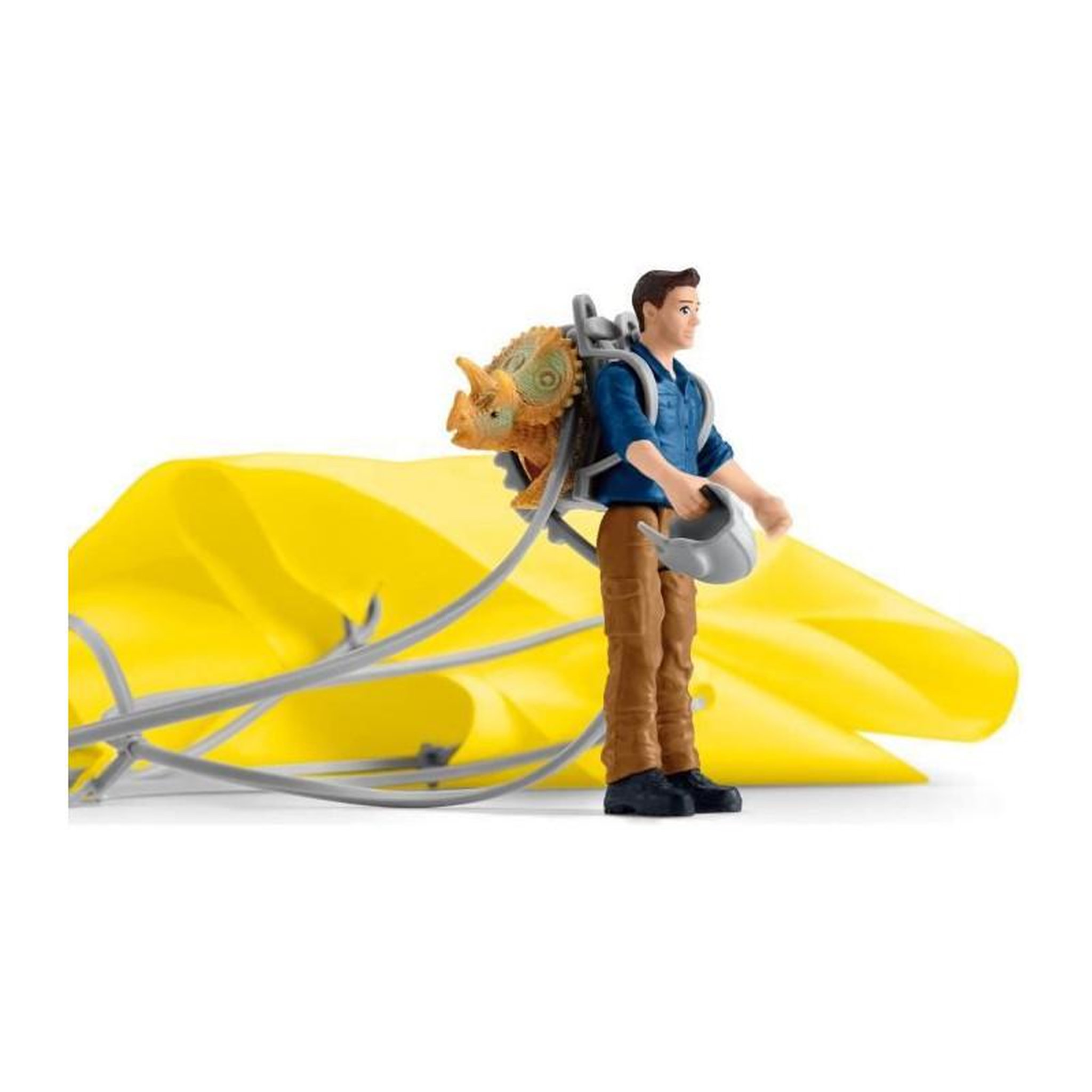 Voir la diapositive 6 : Schleich SCHLEICH - Sauvetage en parachute - 41471 - Gamme Dinosaurs