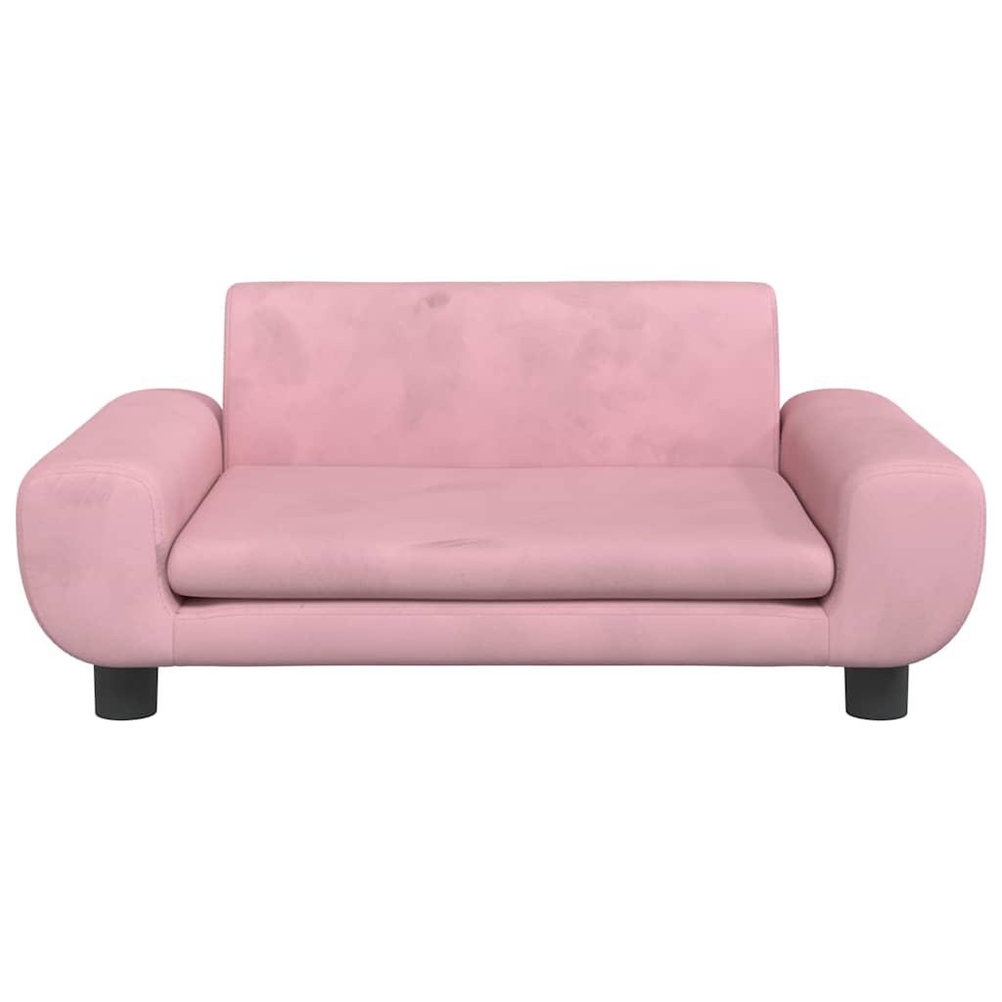 Voir la diapositive 3 : VIDAXL Lit pour chien rose 70x45x33 cm velours