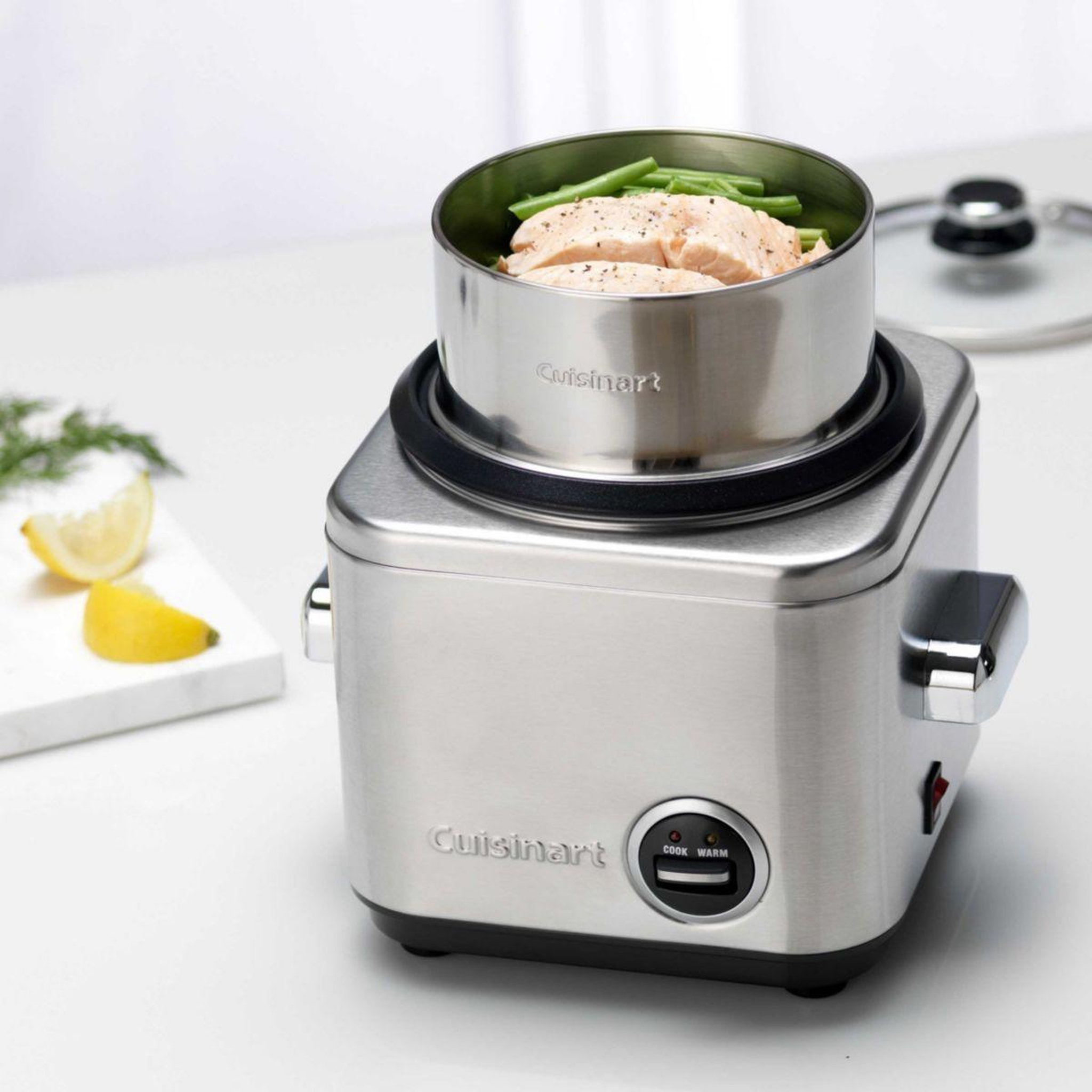Voir la diapositive 4 : Cuisinart Cuiseur à riz 0,8l 450w - crc400e