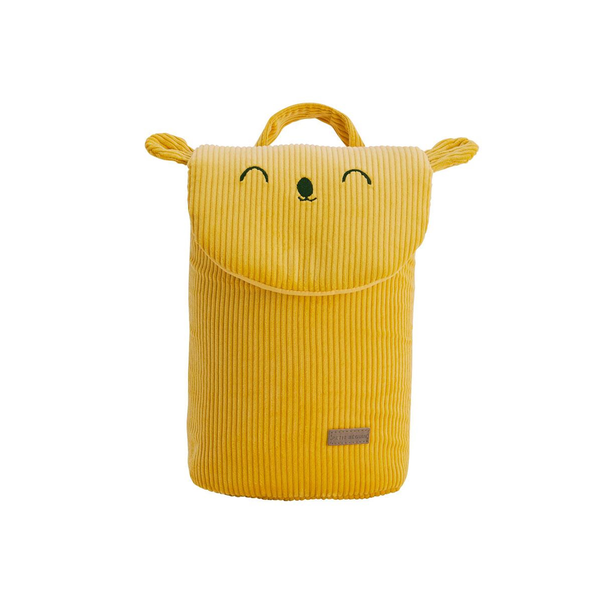 Voir la diapositive 1 : Petit Béguin Sac à dos enfant en velours côtelé Adele