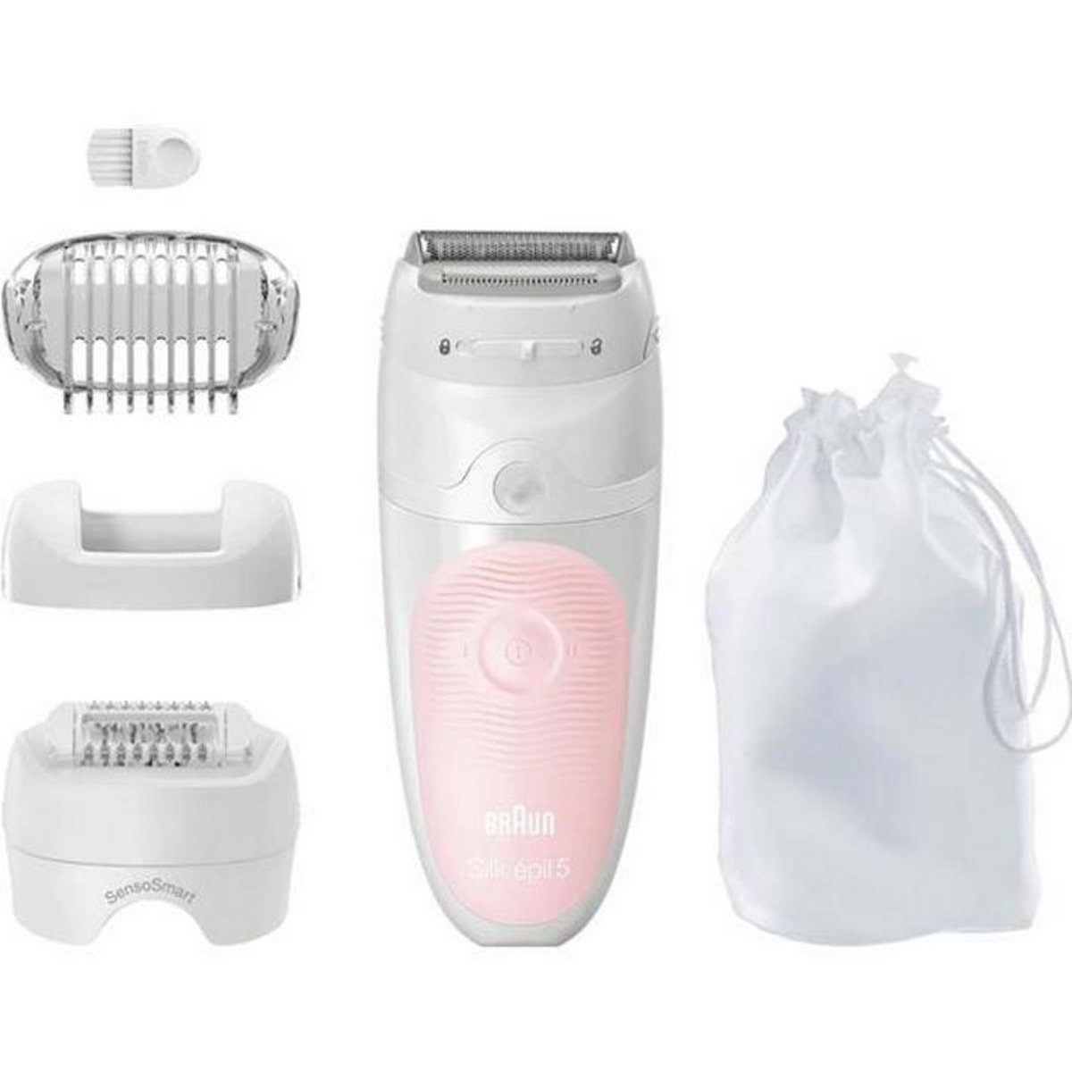 BRAUN Epilateur rechargeable wet & dry + accessoires - ses5620