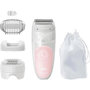 Voir la diapositive 5 : BRAUN Epilateur rechargeable wet & dry + accessoires - ses5620