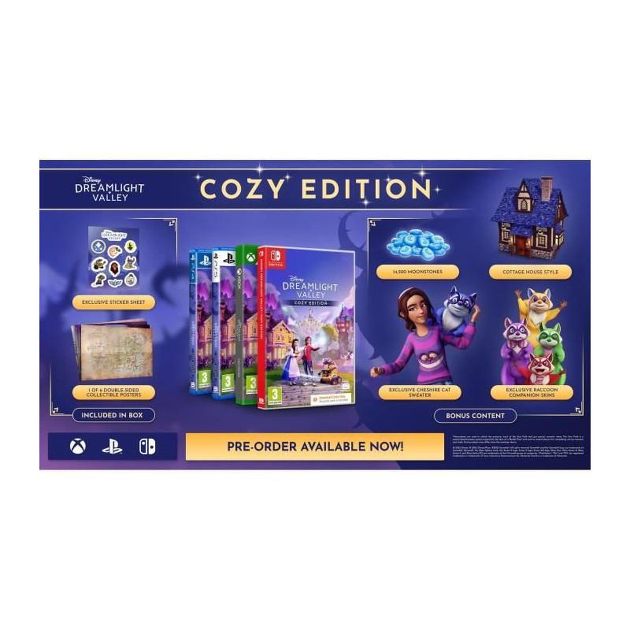 Voir la diapositive 2 : Just for games Disney Dreamlight Valley Cozy Edition - Jeu PS5