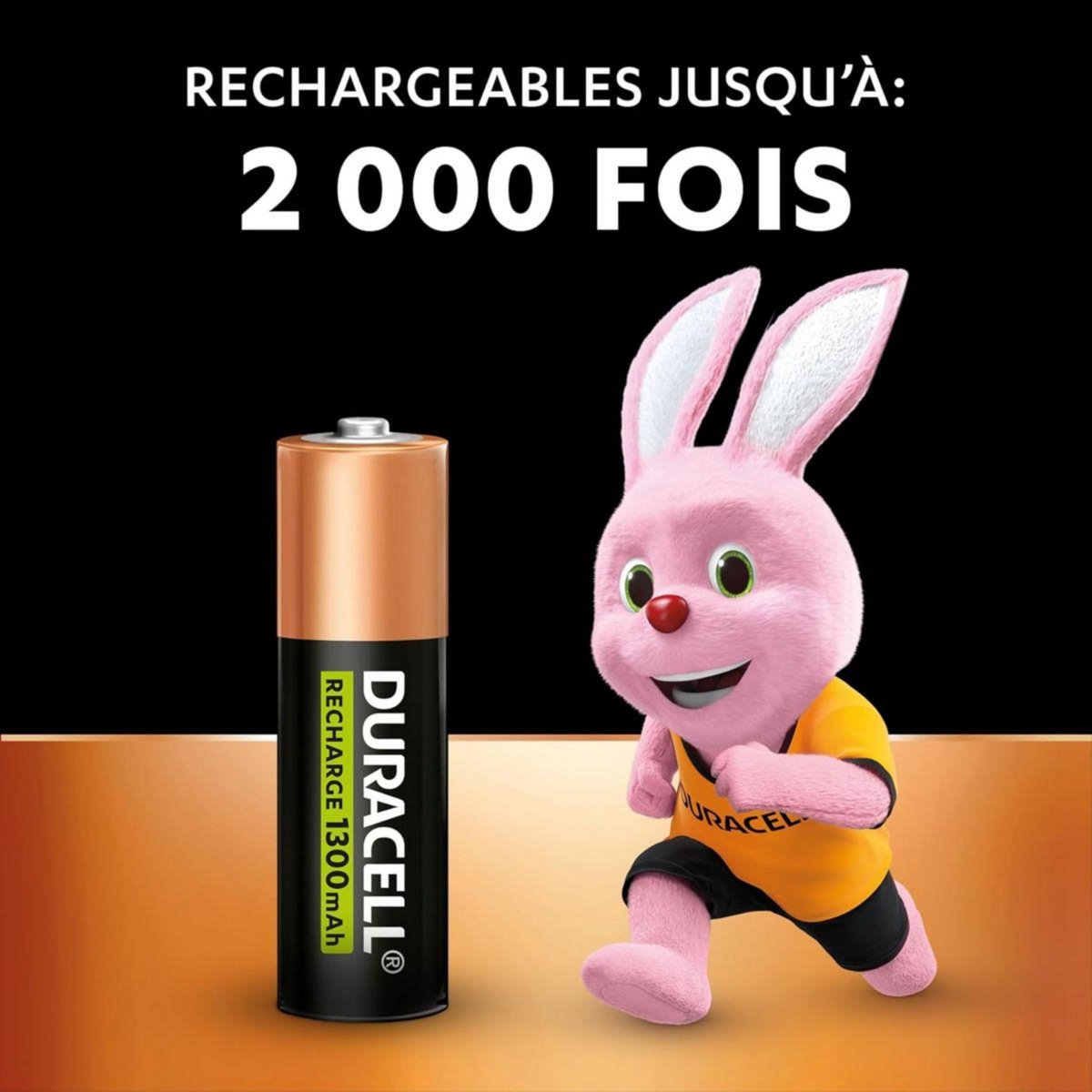Duracell Pile rechargeable AA/LR06 PLUS POWER 1300 mAh, x4