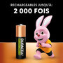 Voir la diapositive 2 : Duracell Pile rechargeable AA/LR06 PLUS POWER 1300 mAh, x4