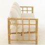 Voir la diapositive 4 : Paris Prix Canapé 3 Places Rotin & Coussin  Elise  187cm Naturel
