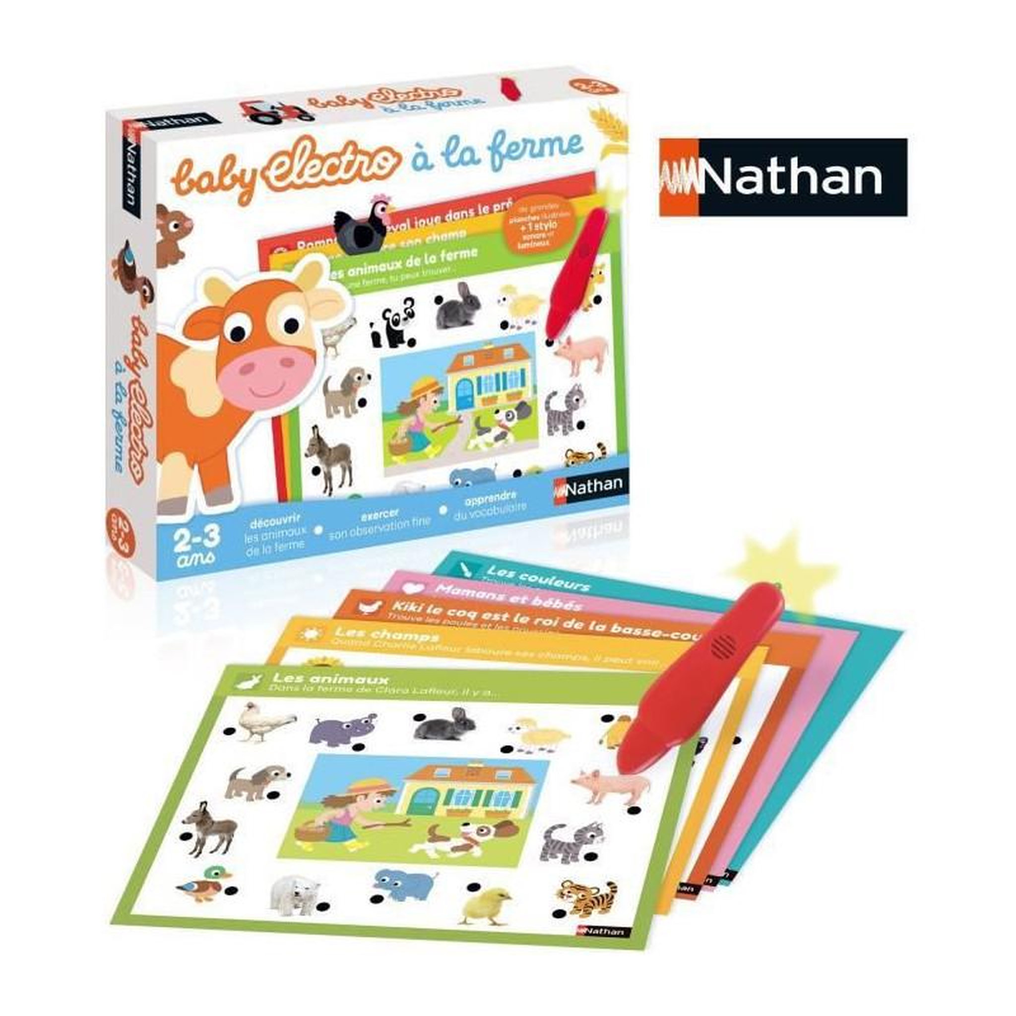 Nathan Nathan Baby Electro - Animaux de la ferme, jeu electronique