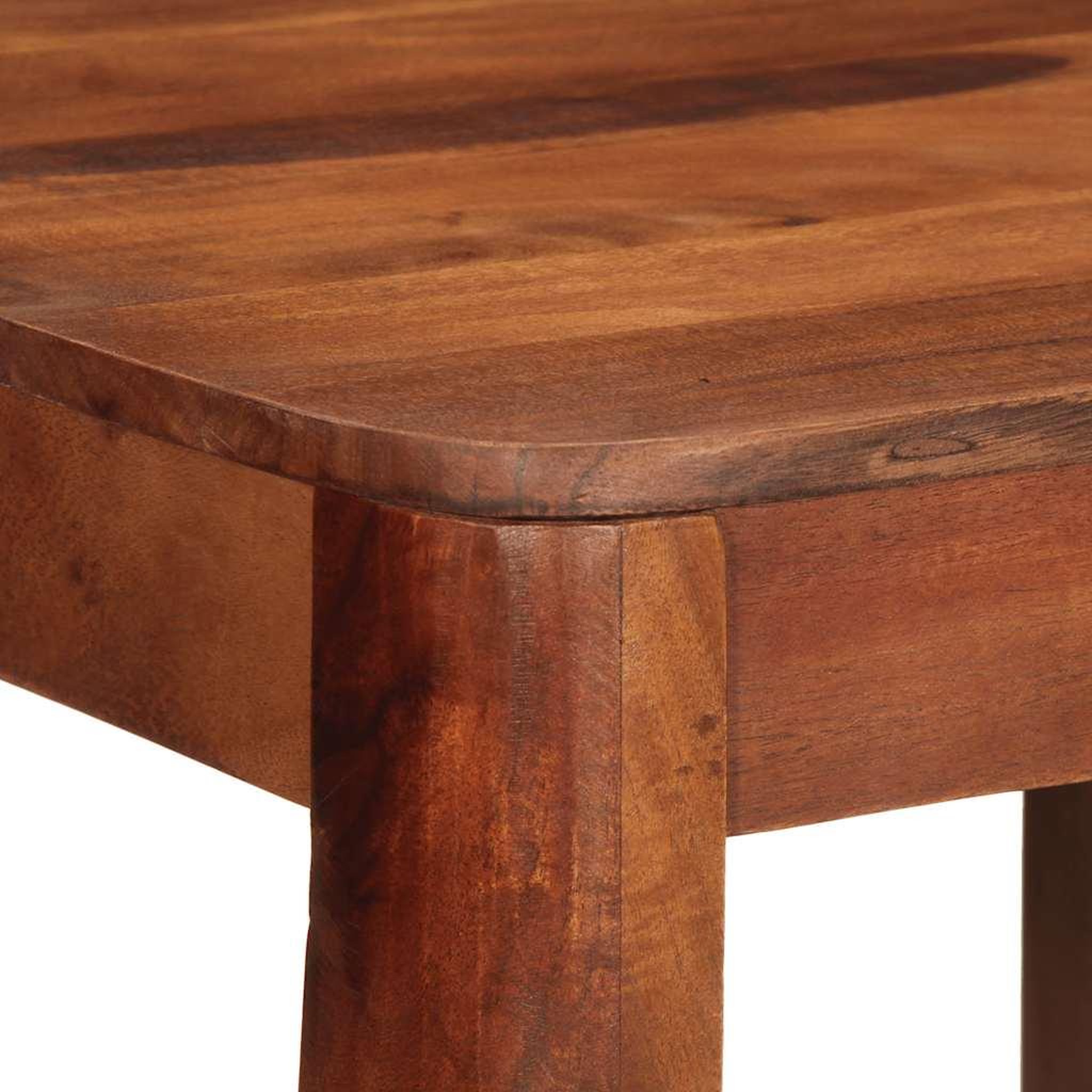 Voir la diapositive 5 : VIDAXL Table de bar 60 x 60 x 107 cm bois massif d'acacia