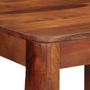 Voir la diapositive 5 : VIDAXL Table de bar 60 x 60 x 107 cm bois massif d'acacia