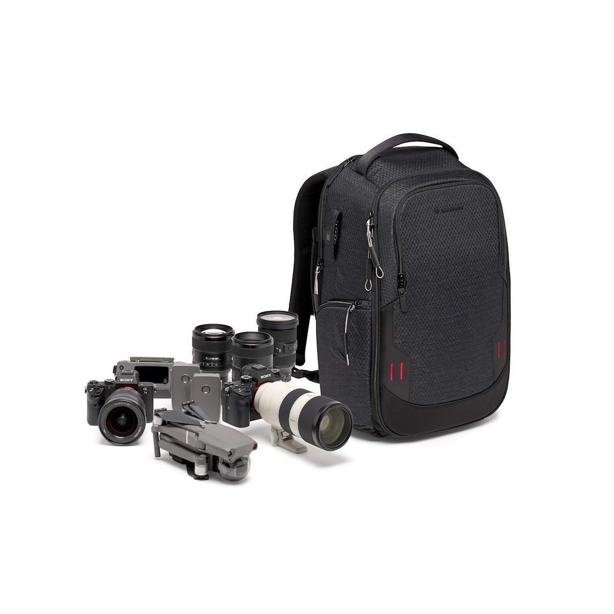 Voir la diapositive 2 : MANFROTTO Manfrotto mb pl2-bp-fl-m étui et housse d'appareils photo sac à dos noir