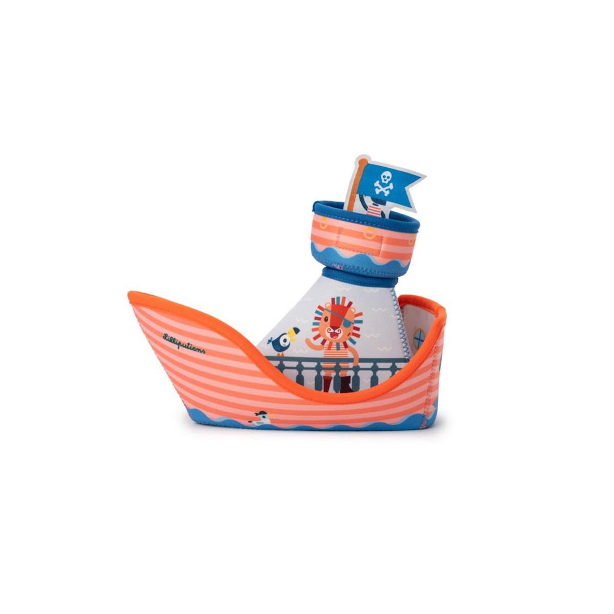 LILLIPUTIENS Le bateau pirate de Jack pour le bain