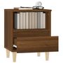 Voir la diapositive 5 : VIDAXL Table de chevet Chene marron 40x35x50 cm