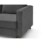 Voir la diapositive 5 : LISA DESIGN Jake - canapé d'angle gauche 4 places convertible avec coffre en tissu velours relief