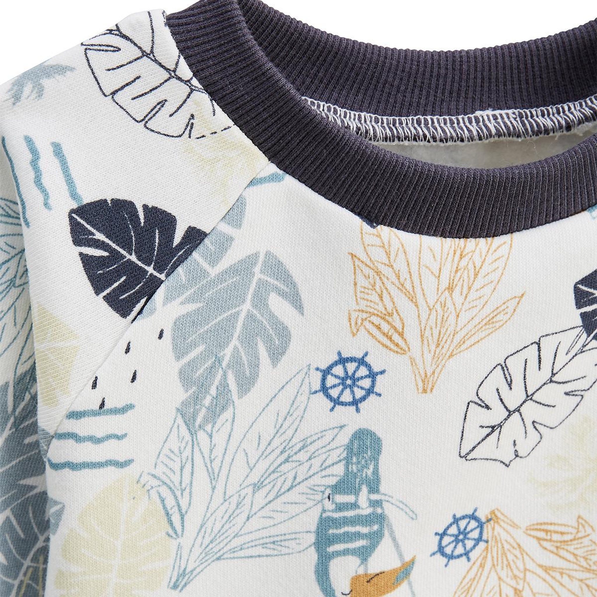 Voir la diapositive 3 : Petit Béguin Ensemble enfant sweat et pantalon en molleton Touctouc