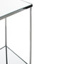 Voir la diapositive 3 : Paris Prix Sellette Design Carrée  Palace  66cm Chrome