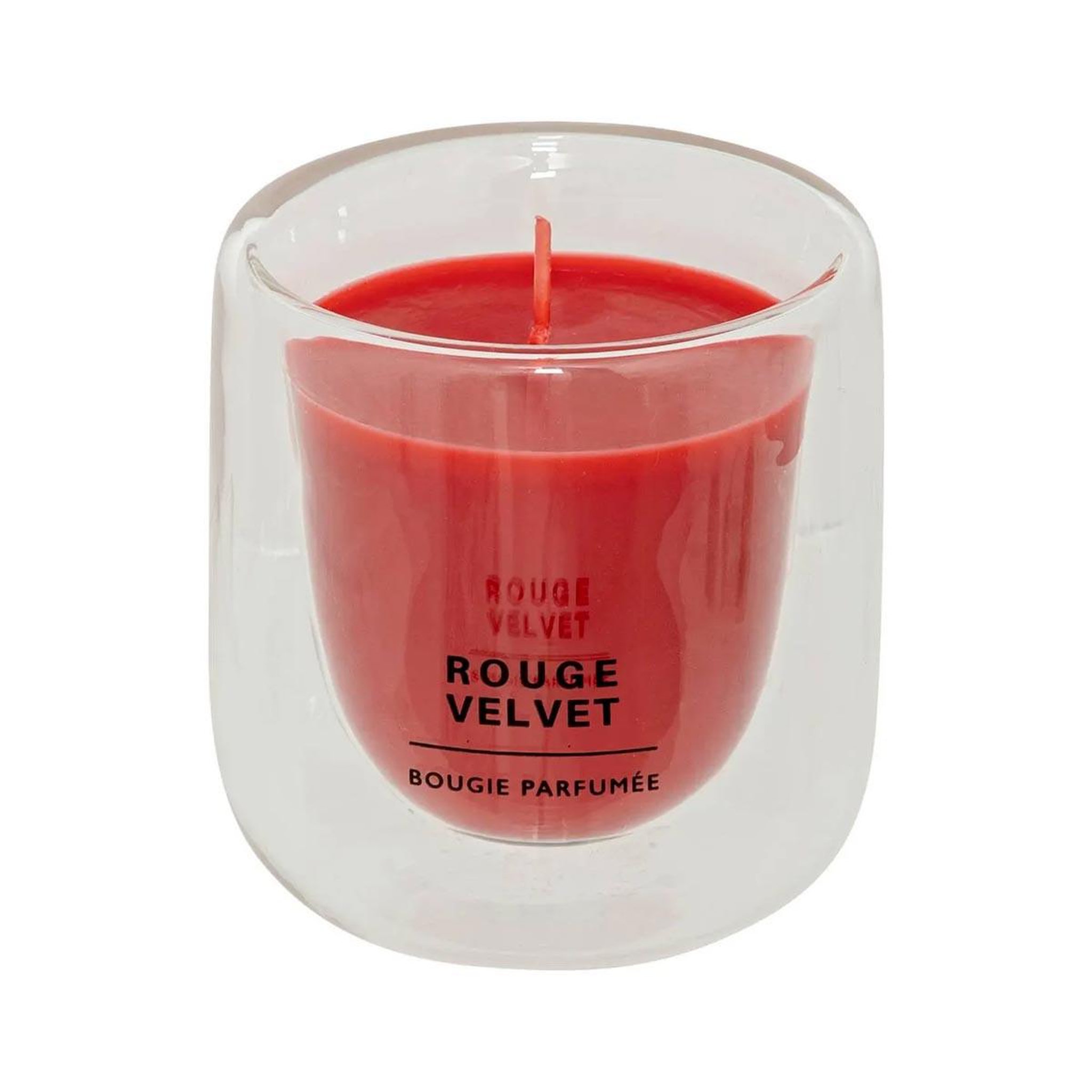 Voir la diapositive 2 : COMPTOIR DE LA BOUGIE Bougie parfumée en verre  ilan  130g rouge velvet