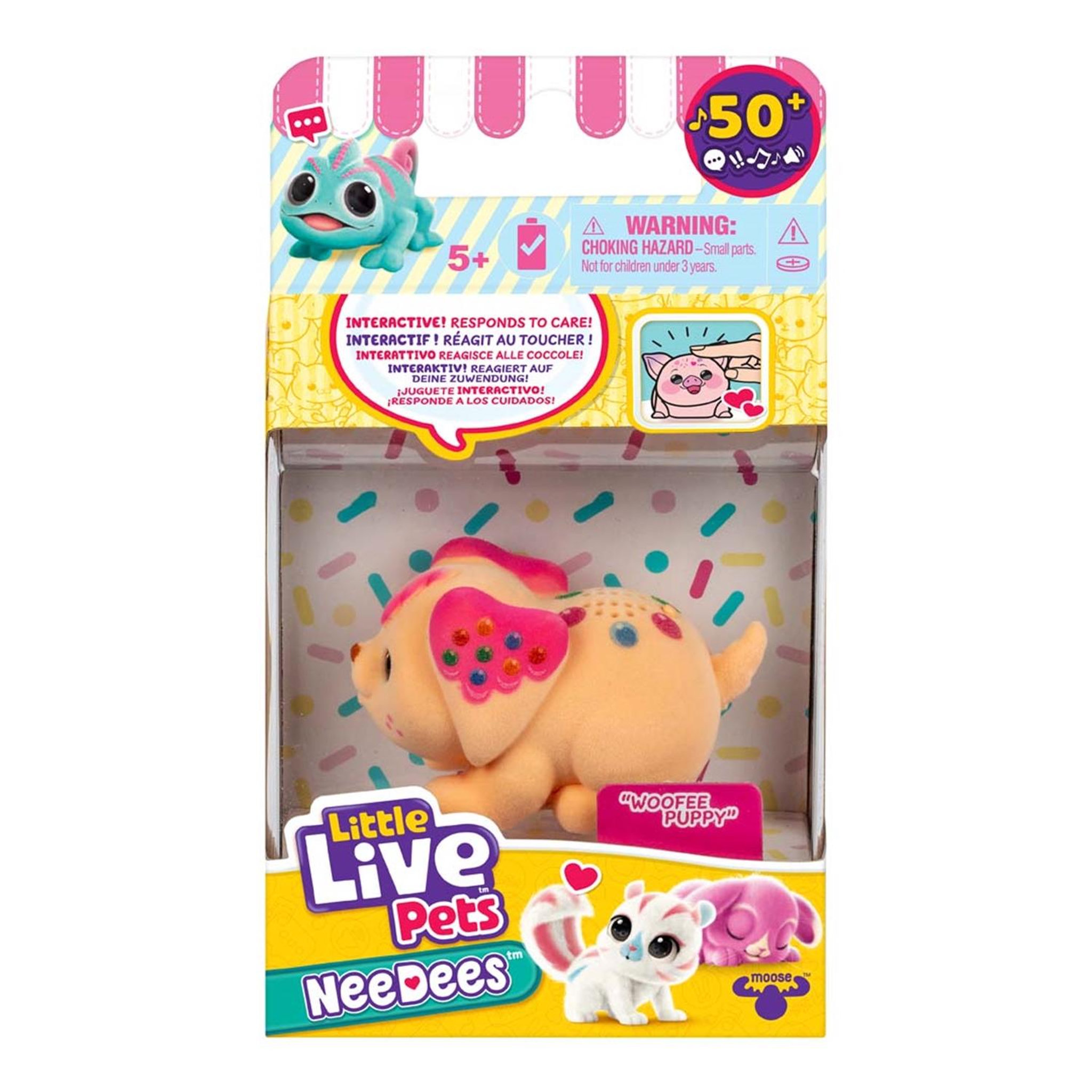 Voir la diapositive 3 : MOOSE TOYS Little Live Pets - Aimaux de compagnie interactifs NeeDees