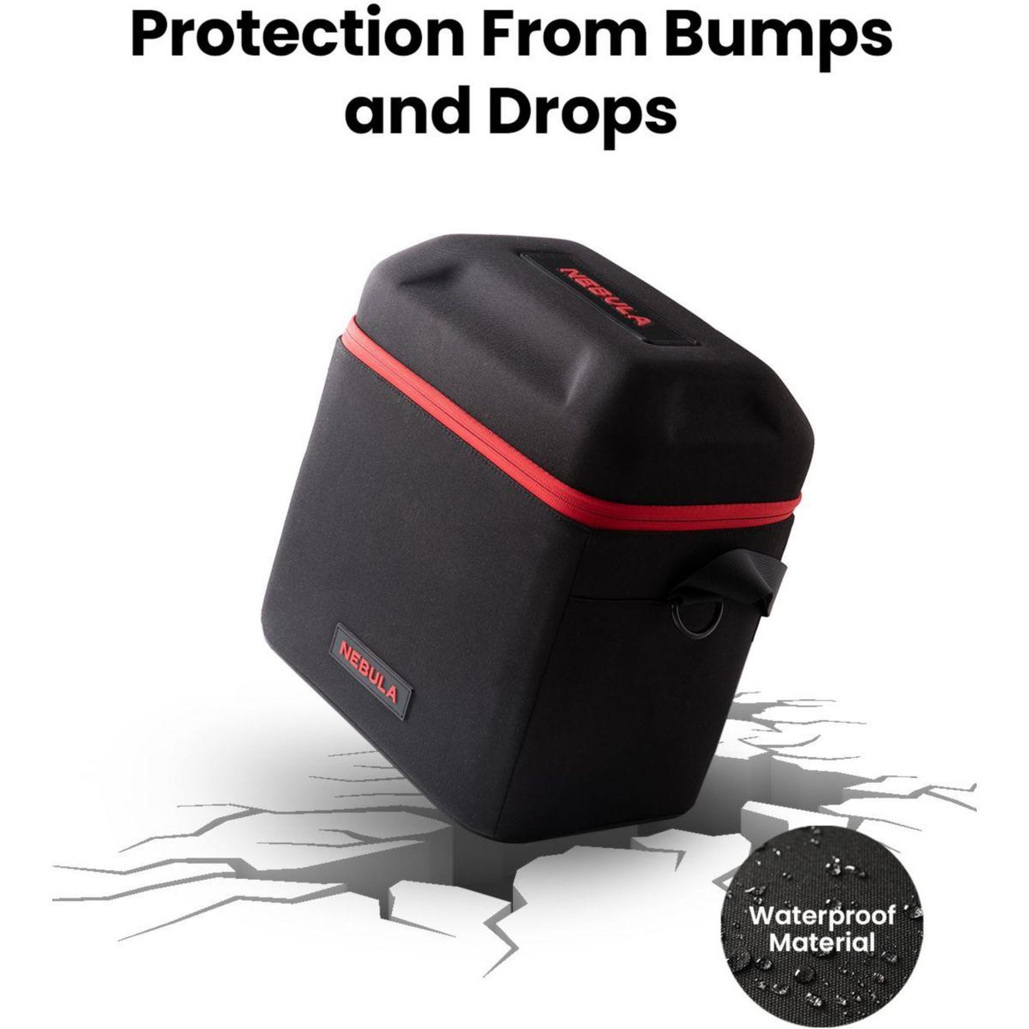 Voir la diapositive 5 : NEBULA Coque protection Etui de voyage Cosmos Laser