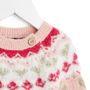 Voir la diapositive 2 : INEXTENSO Pull jacquard bébé fille