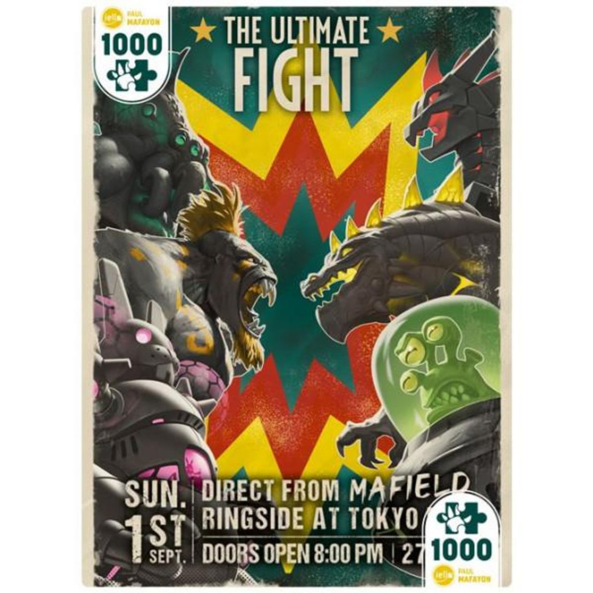 Iello Puzzle Iello Universe The Ultimate Fight 1000 pièces