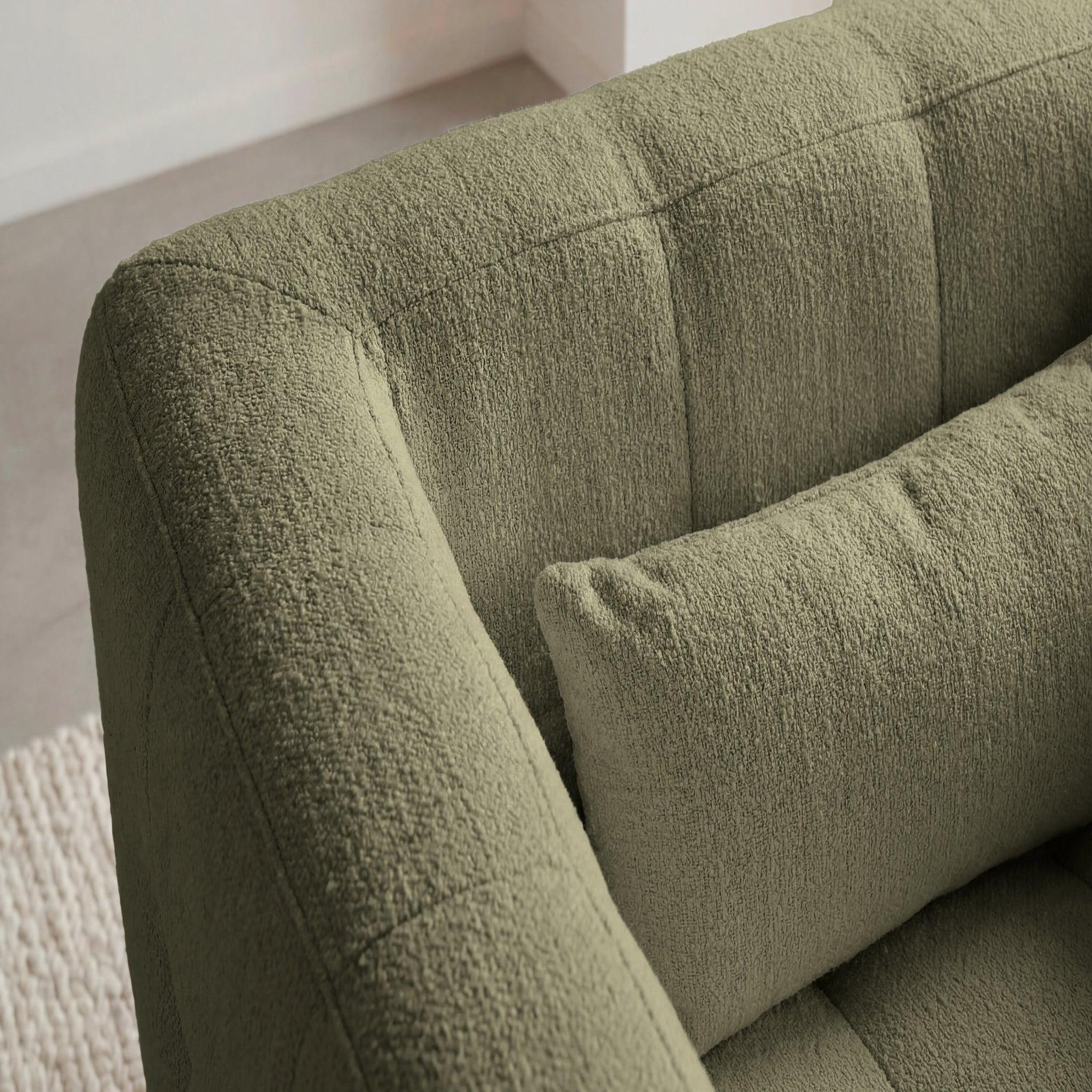 Voir la diapositive 4 : CASANOVA PARIS Arlette - fauteuil en tissu chenille