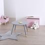 Voir la diapositive 2 : ATMOSPHERA Table enfant en bois D60cm SWEET