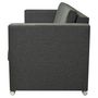Voir la diapositive 5 : VIDAXL Canape a 3 places Tissu Gris fonce