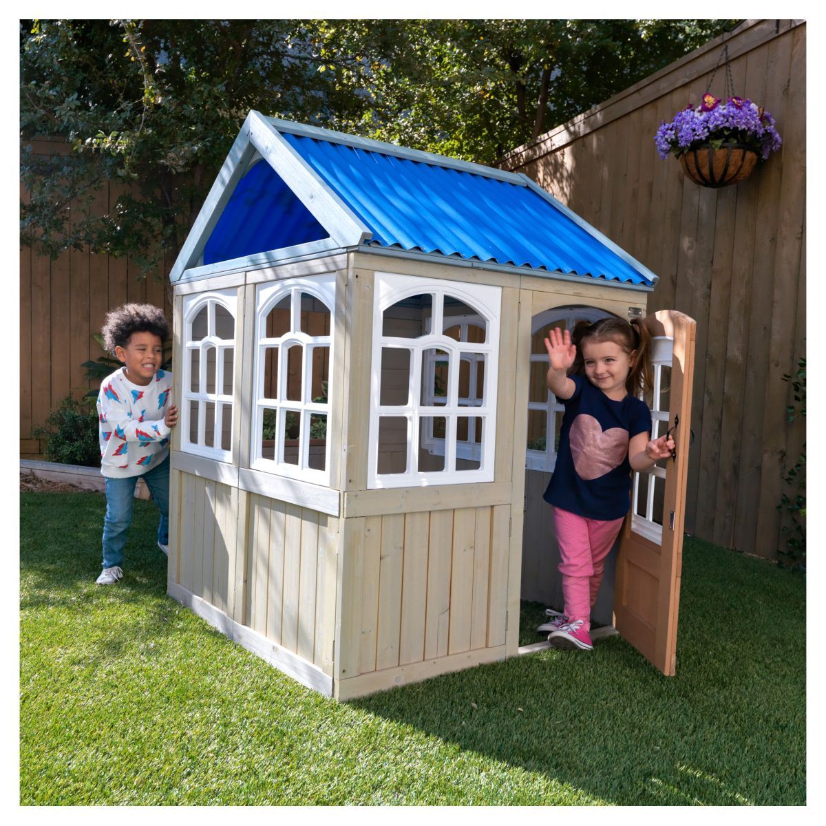 Kidkraft Cabane de jardin enfant - Bois - H1,57m - COOPER