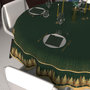 Voir la diapositive 2 : SOLEIL D'OCRE Nappe festive imprimée anti-tâches FORET, par Soleil d'Ocre