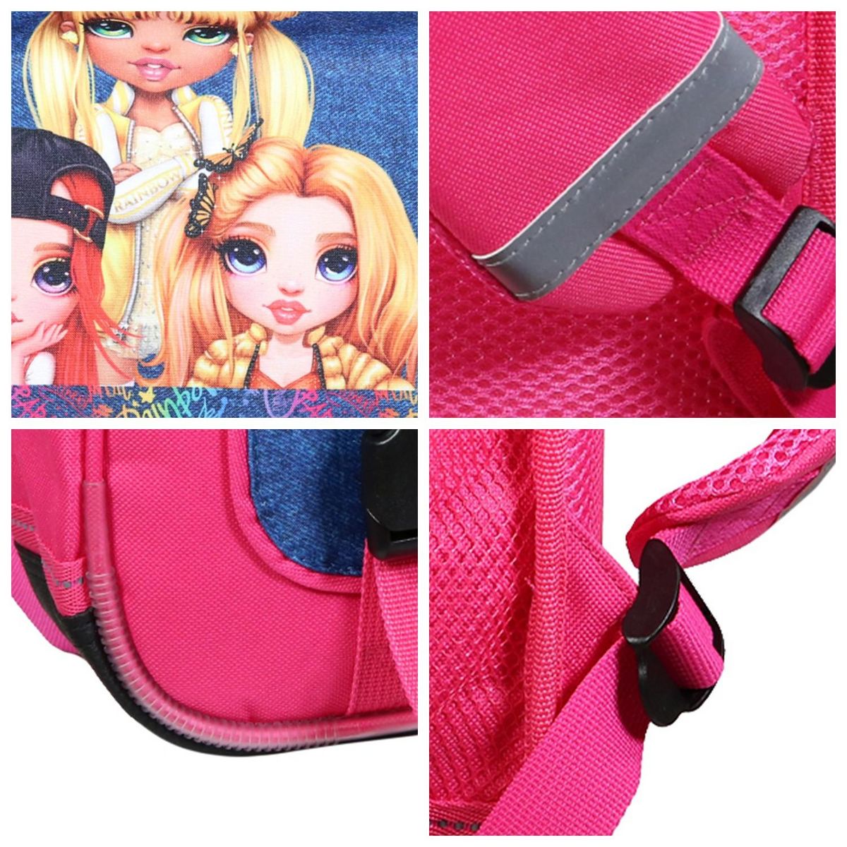 Bagtrotter Cartable 38 cm Rainbow High Multicolore