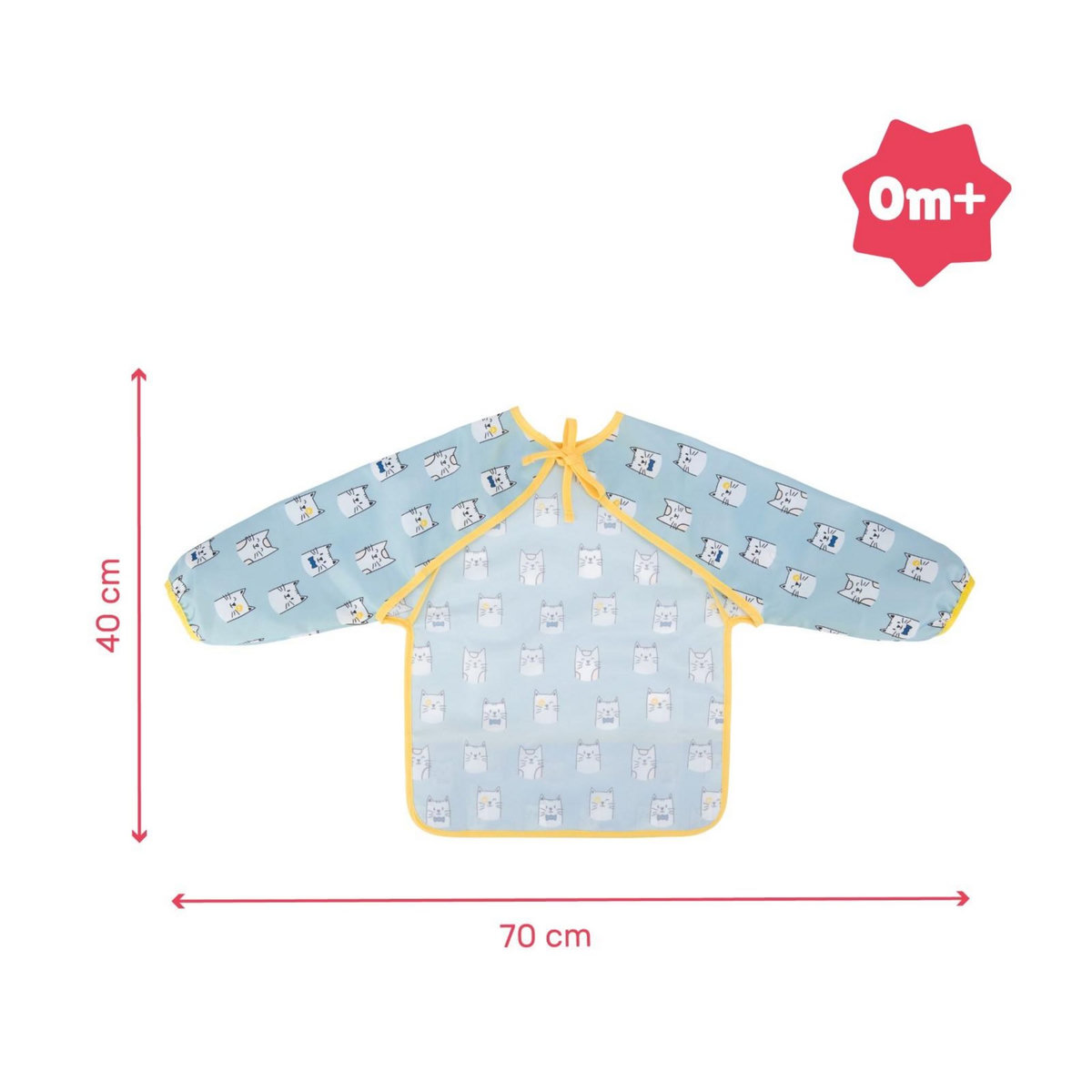 BADABULLE SLEEVES BIBS