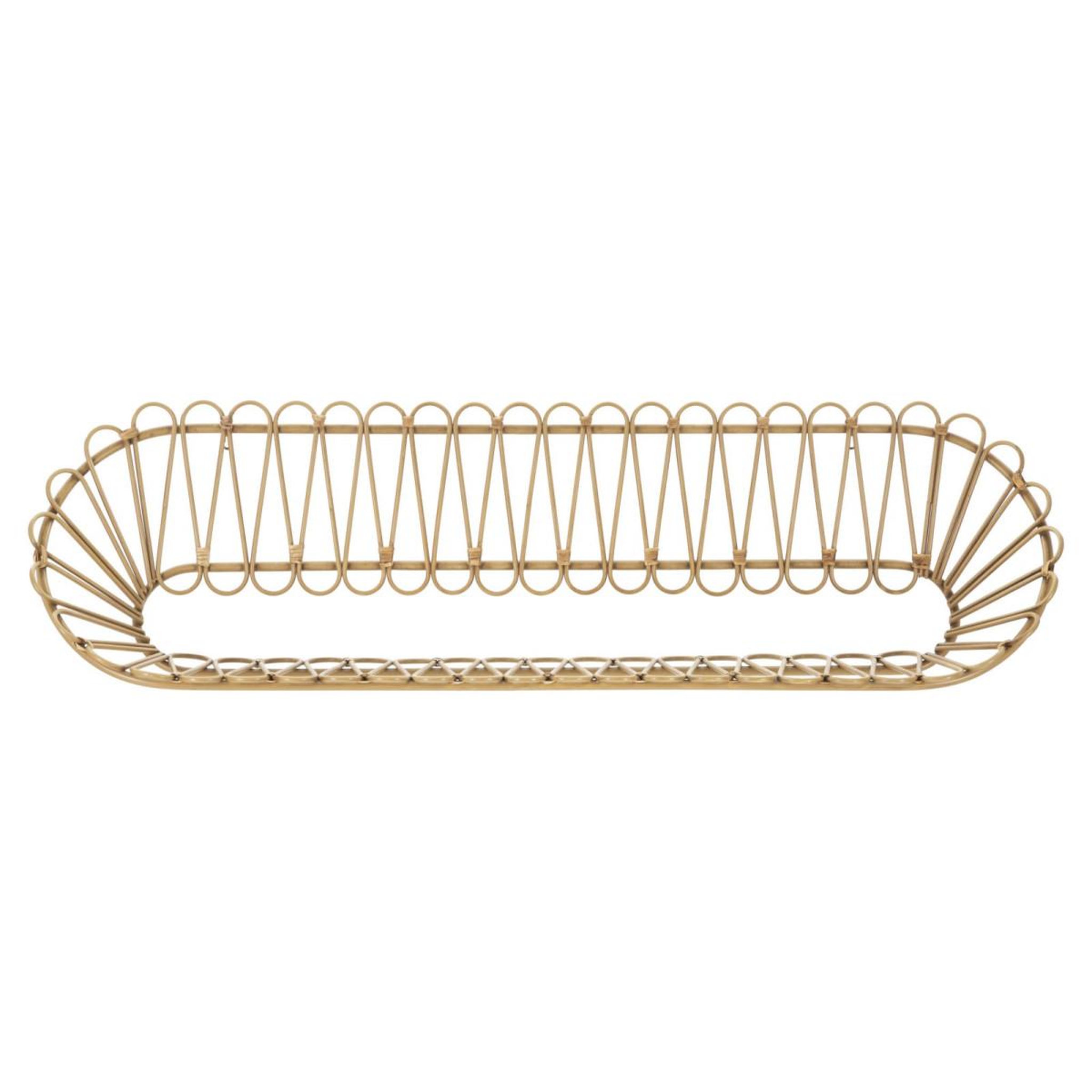 Voir la diapositive 2 : Paris Prix Étagère murale déco  panama  162cm naturel