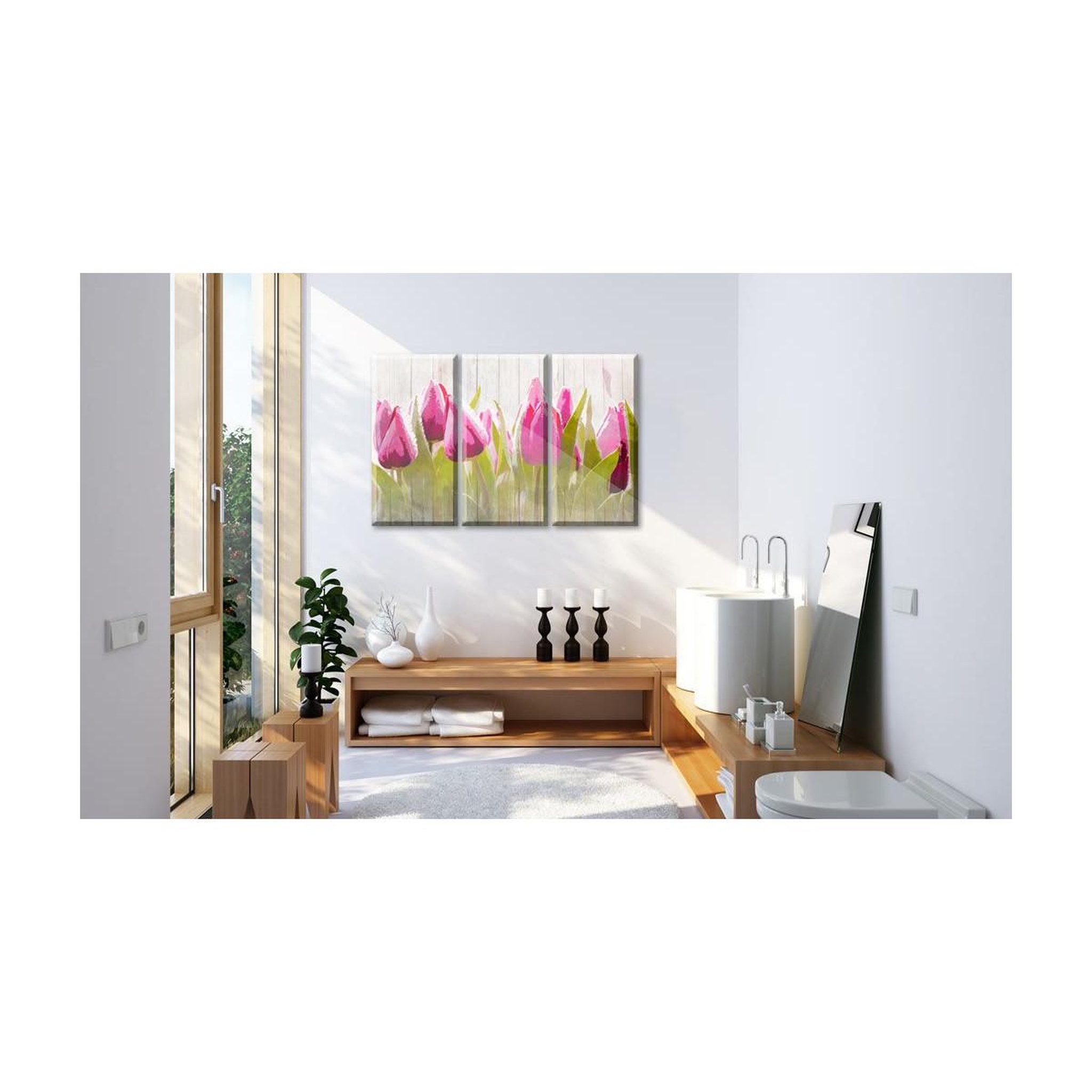 Voir la diapositive 2 : Paris Prix Tableau Imprimé  Spring Bouquet of Tulips