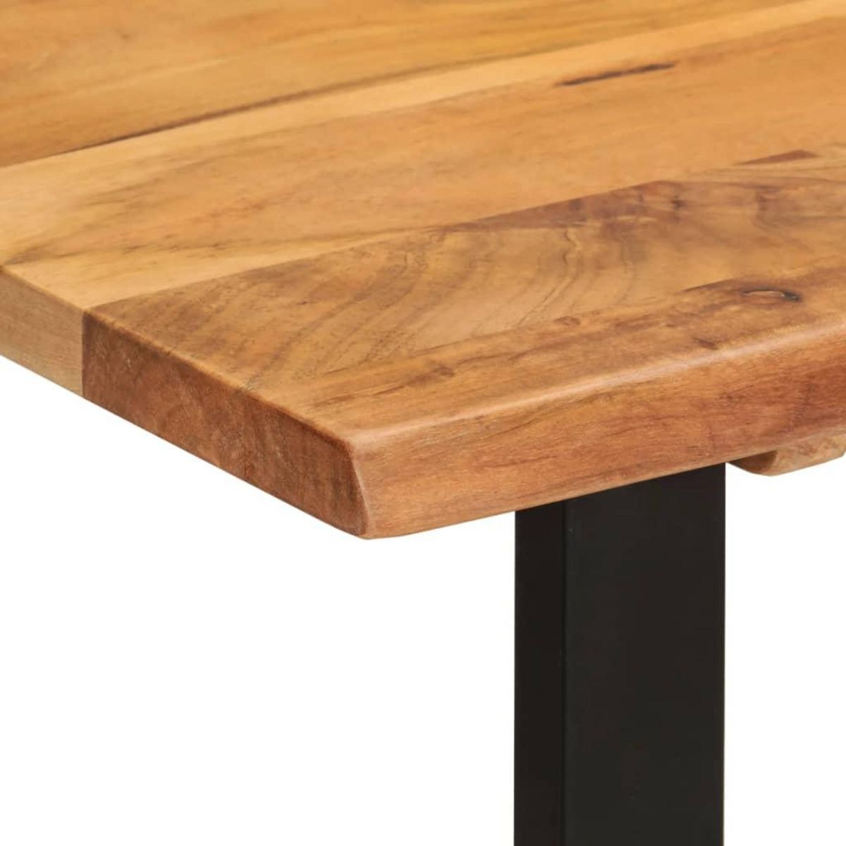 VIDAXL Table a dîner 110x50x76 cm Bois d'acacia solide