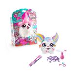 Canal Toys Canal Toys - Airbrush Plush - Mini peluche Hair'iffic a coiffer et décorer avec feutres - AIR 038 - Modele peluche aléatoire