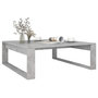 Voir la diapositive 4 : VIDAXL Table basse Gris béton 100x100x35 cm Bois d ingénierie