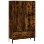 Voir la diapositive 2 : VIDAXL Buffet haut chene fume 69,5x31x115 cm bois d'ingenierie