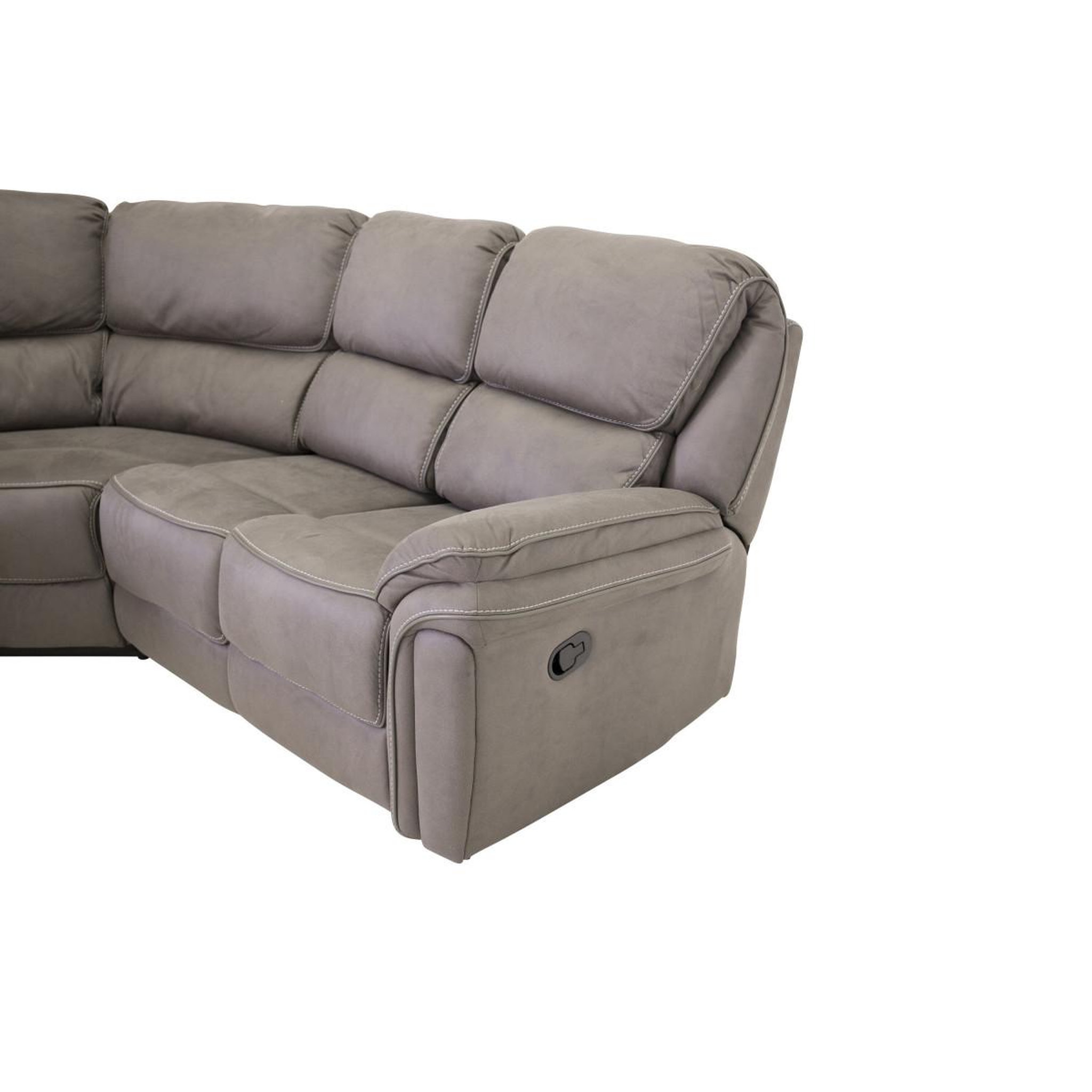 Voir la diapositive 3 : Paris Prix Canapé d'angle de relaxation  saranda  169cm gris