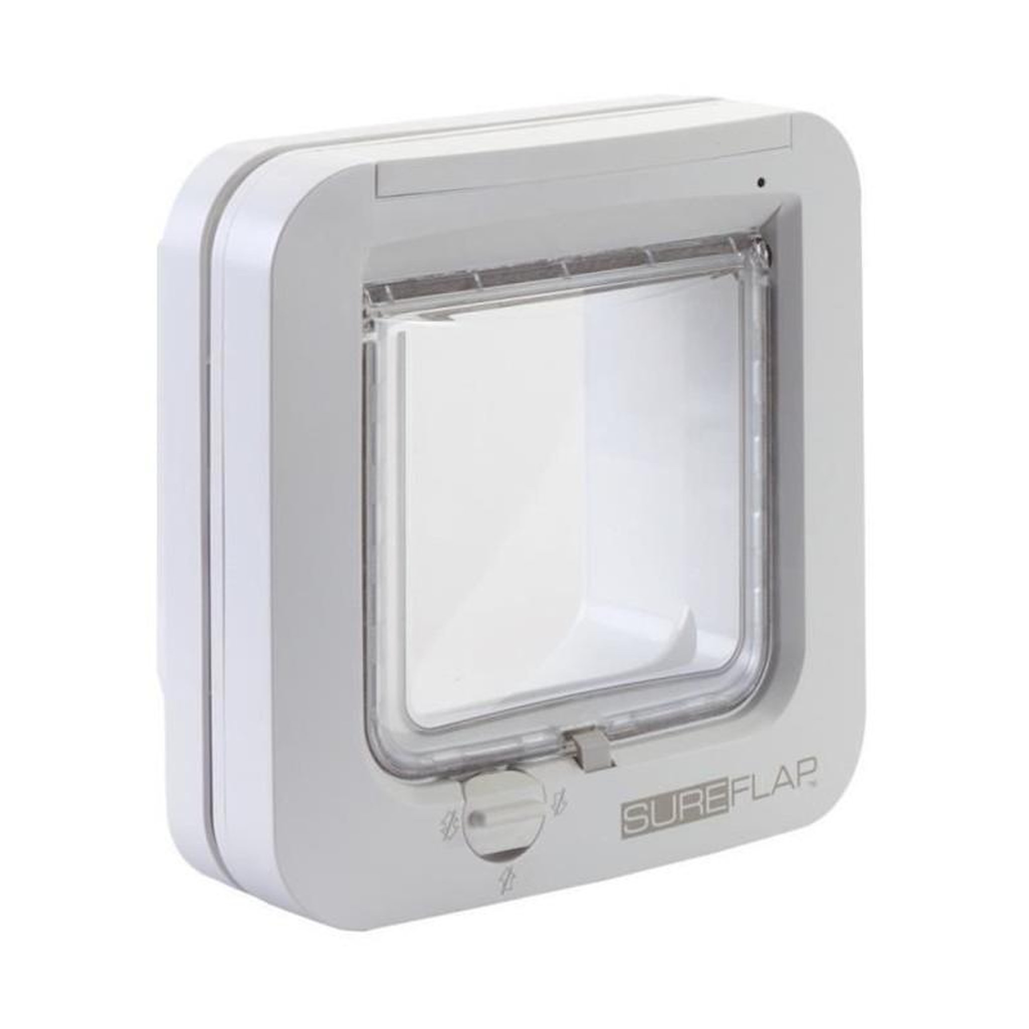 GENERIQUE SUREFLAP Chatiere a puce electronique blanc