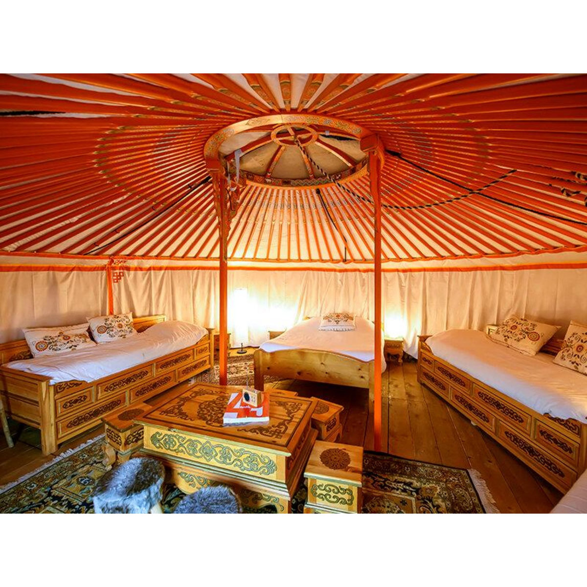 Smartbox 2 jours insolites en famille dans une yourte près de Paris - Coffret Cadeau Séjour