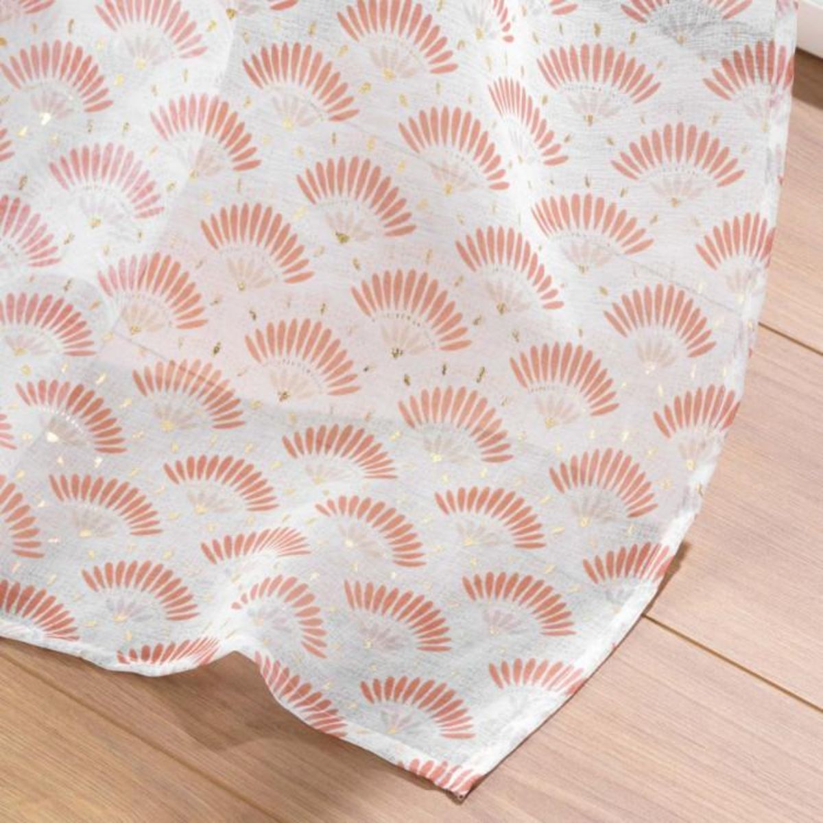 Paris Prix Rideau Voilage à Œillets  Lorea  140x240cm Rose