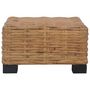 Voir la diapositive 2 : VIDAXL Table basse 47x47x28 cm rotin naturel
