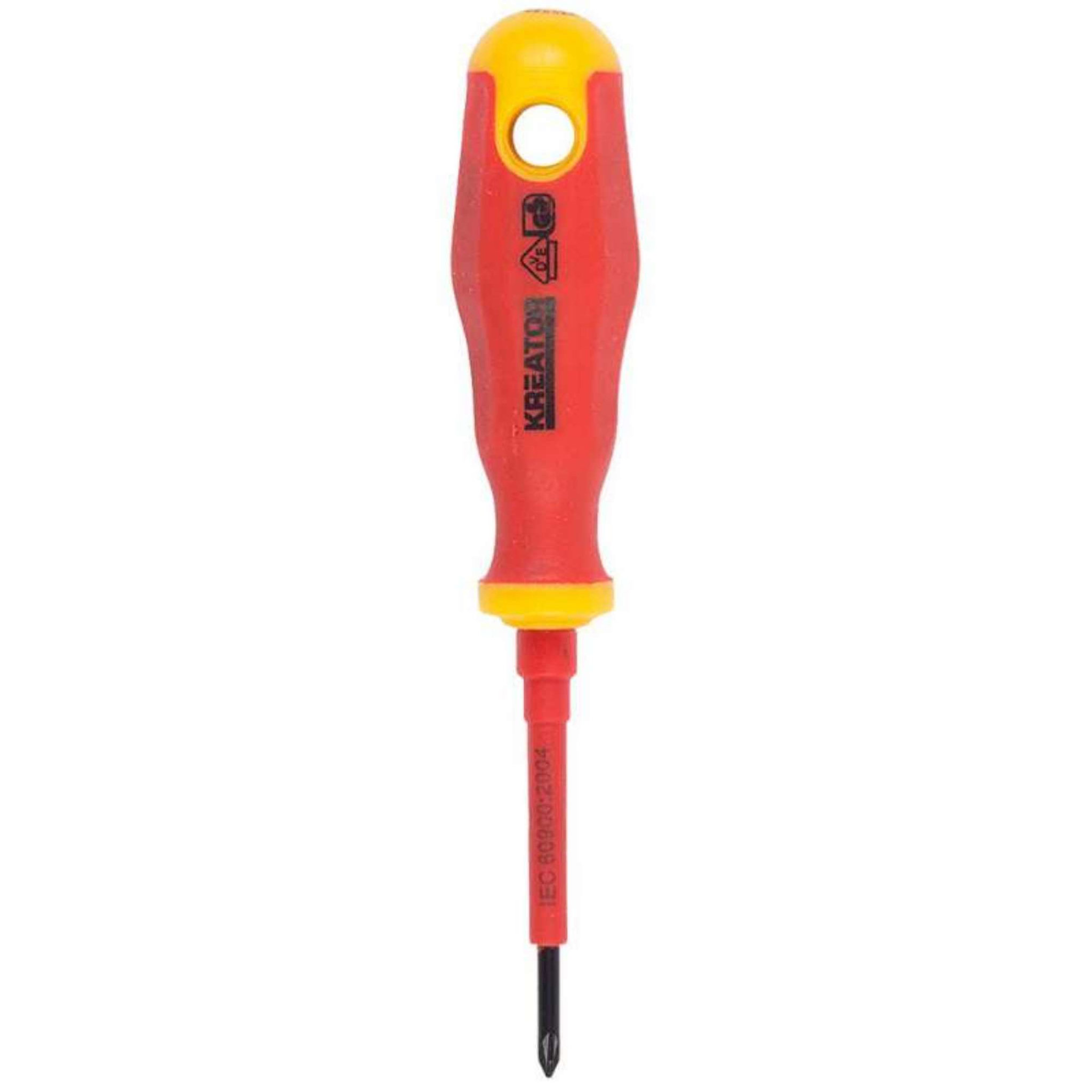  Tournevis cruciforme certifié VDE Kreator PZ0 x 60 mm